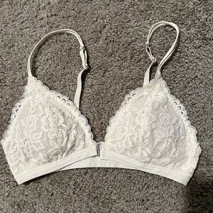 White bralette